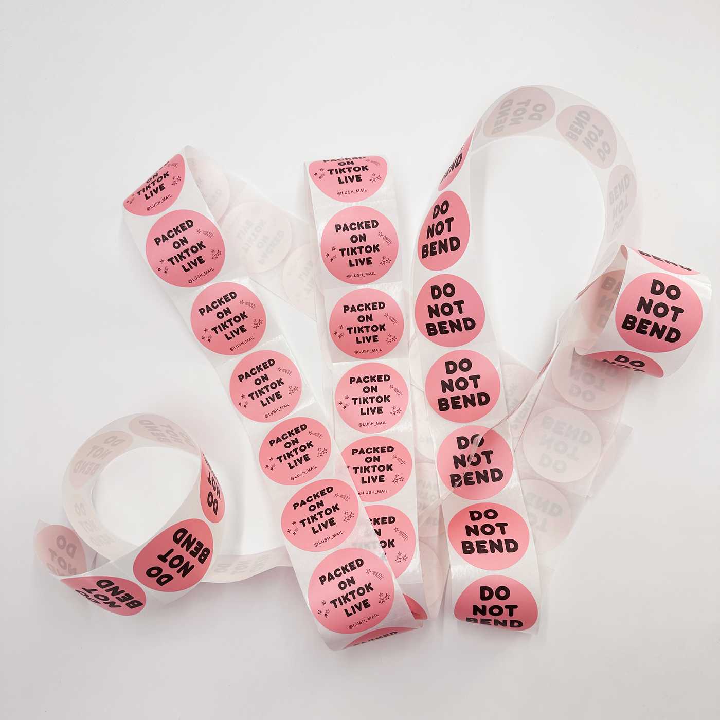 Custom Stickers - Pink