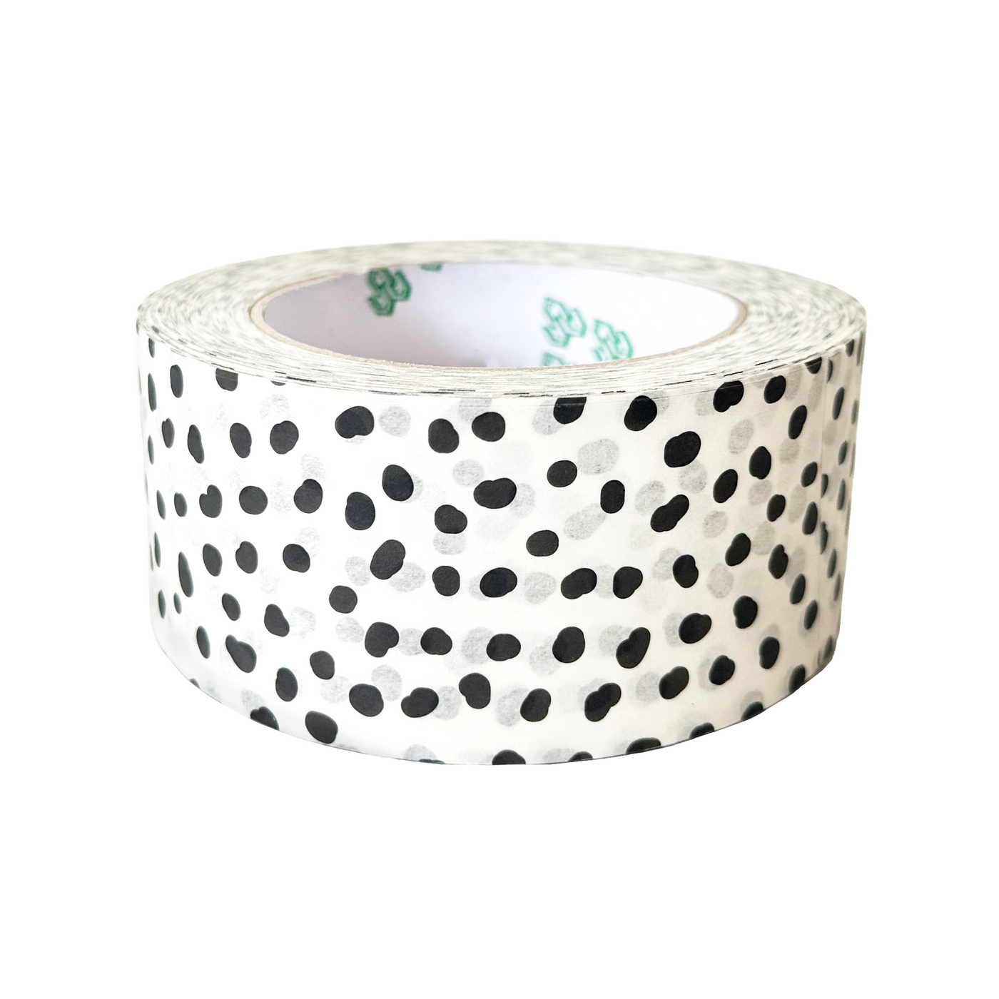 Packing Tape - White & Black Spotty - Self Adhesive